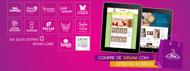 Lojas On-Line de lingeries em Juruaia-MG