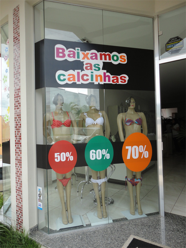 Descontos incríveis - Lingerie