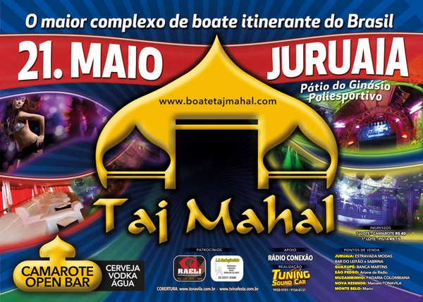 Boate Taj Mahal em Juruaia-MG - dia 21 de maio