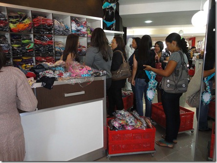 Feira de Lingerie em Juruaia-MG