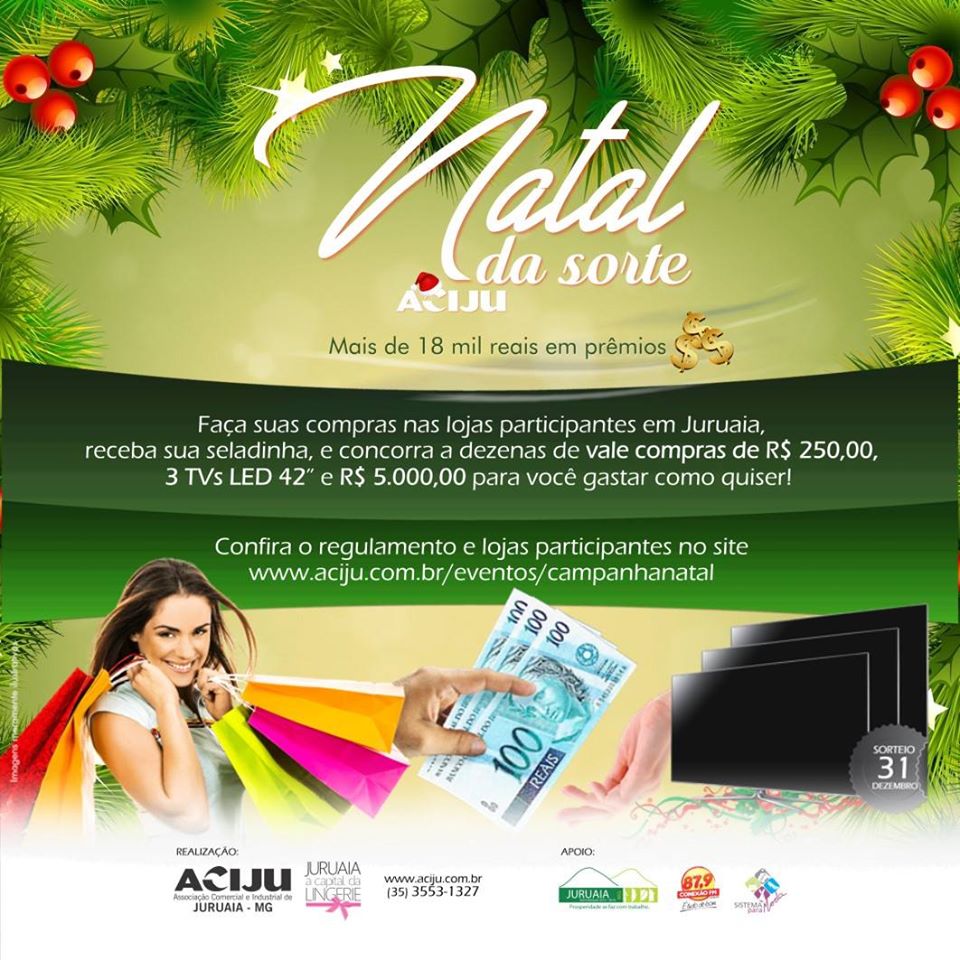 Promoção - Campanha de Natal em Juruaia-MG