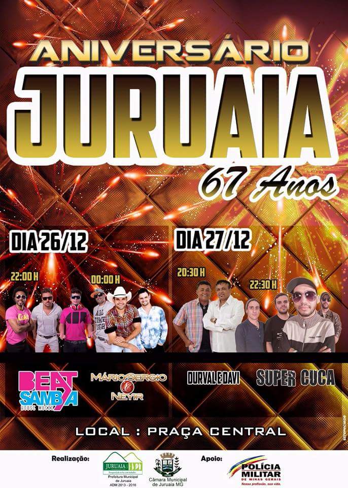 Festa aniversario de Juruaia 2015