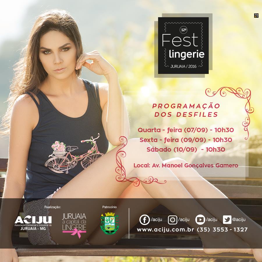 Último dia da Fest Lingerie 2017 em Juruaia-MG