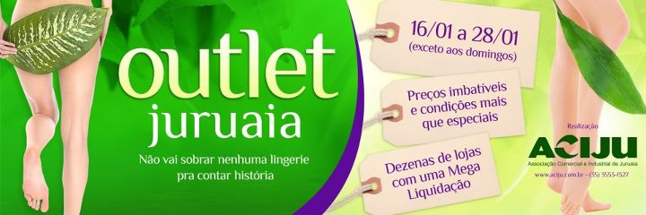 Outlet Lingerie em Juruaia-MG - Janeiro 2012