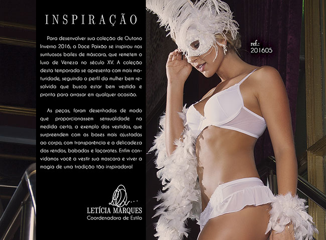 Coleção Outono-Inverno 2016 - Doce Paixão Lingerie