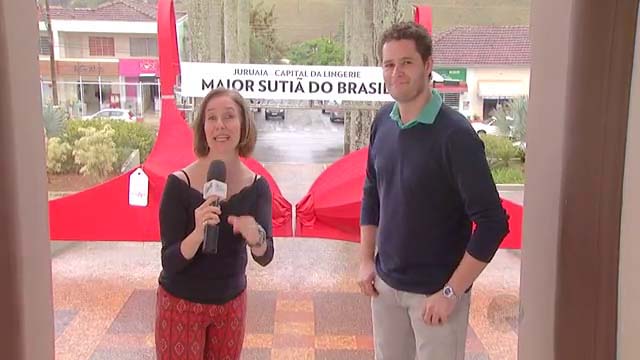 Capital Nacional da Lingerie - Juruaia-MG - Maior sutiã do Brasil