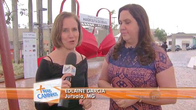 Capital Nacional da Lingerie - Juruaia-MG - Maior sutiã do Brasil