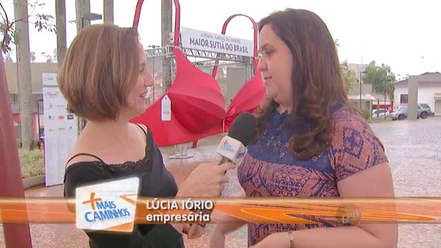 Capital Nacional da Lingerie - Juruaia-MG - Maior sutiã do Brasil