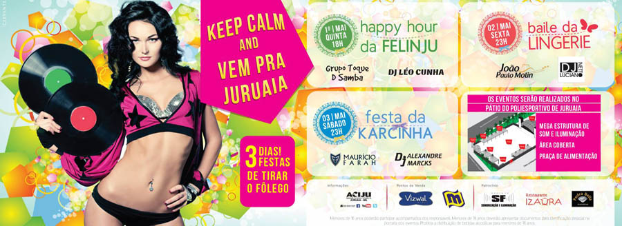 Baile da Lingerie + Festa da Karcinha + Happy Hour Felinju