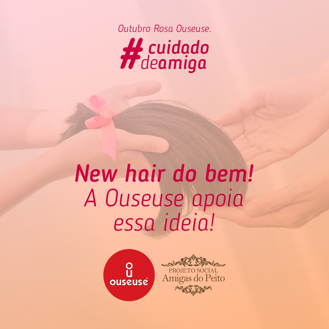 Ouseuse Lingerie Campanha Outubro Rosa - Moda Mulheres