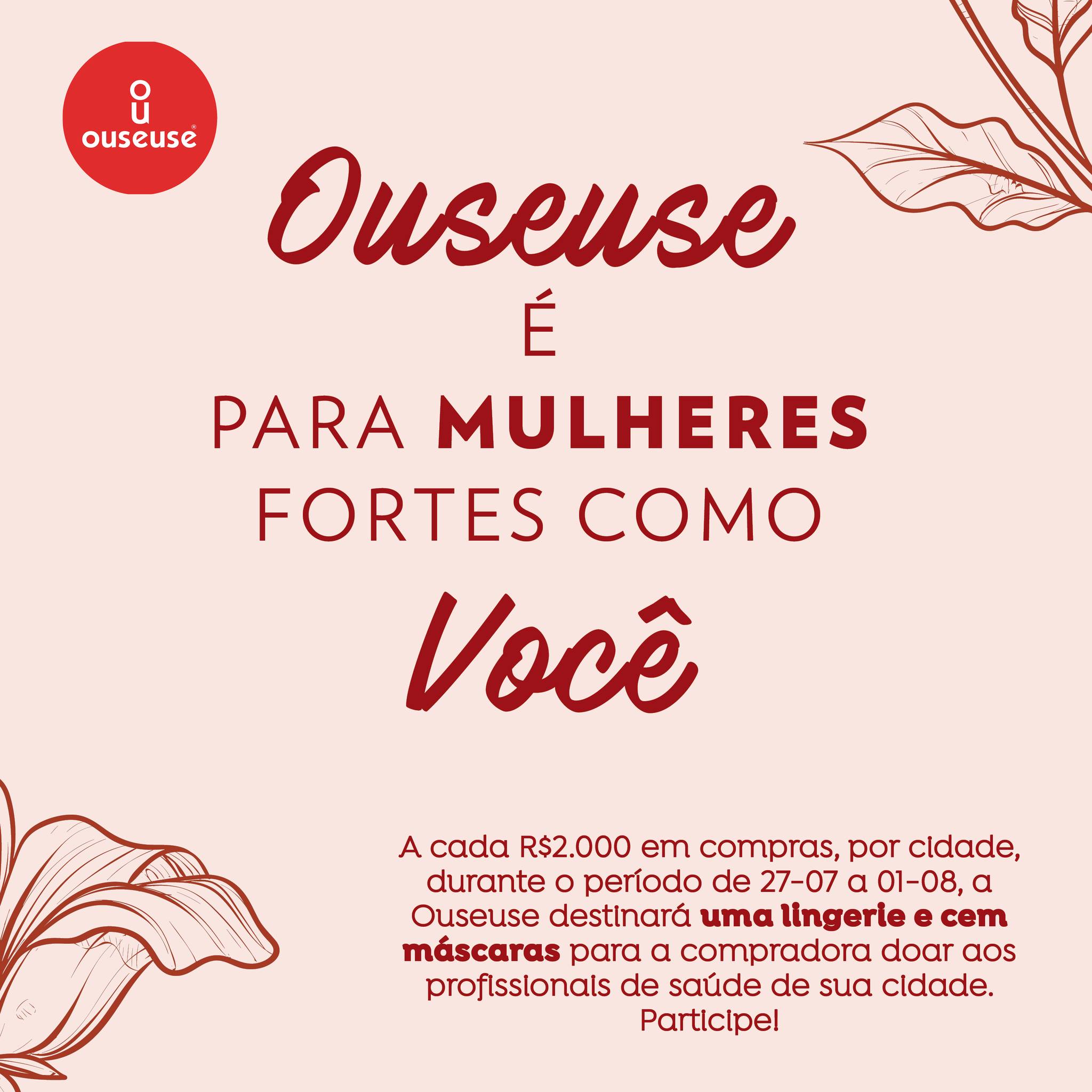 Ouseuse lingerie - Juruaia-MG - Promoção Moda Íntima